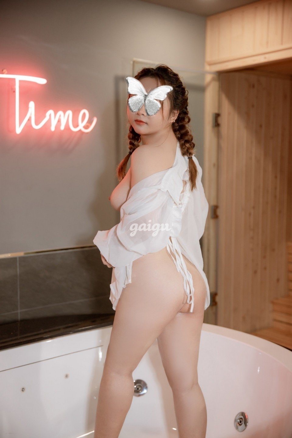 GÁI MIỀN TÂY RẤT TEEN DỄ THƯƠNG_BÉ PUKA_DA TRẮNG NGỰC TO_BAO NGON